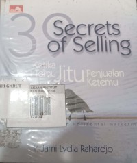 Image of 30 Secrets Of Selling