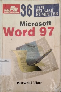 Image of 36 Jam Belajar Komputer Microsoft Word 97