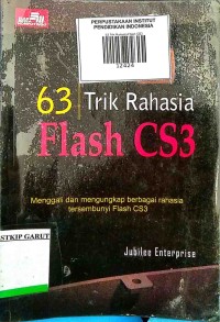 Image of 63 Trik Rahasia Flash CS3