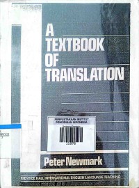 Image of A Textbook of Translation