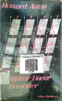 Image of Aljabar Linear Elementer