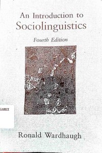Image of An introduction to Sociolinguistics