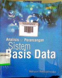 Image of Analisis dan Perancangan Sistem Basis Data