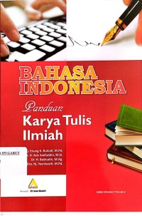 Image of Bahasa Indonesia Panduan Karya Tulis Ilmiah