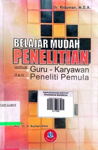 Image of Belajar Mudah Penelitian