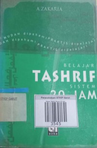 Image of Belajar Tashrif Sistem 20 Jam