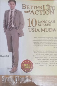 Image of Better Life With Action 10 Langkah Sukses Usia Muda