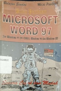 Image of Buku Panduan Microsoft Word 97