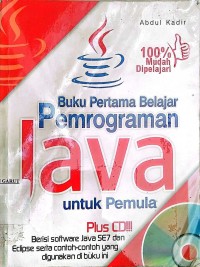 Image of Buku Pertama Belajar Pemrograman Java Untuk Pemula