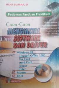 Image of Cara-cara  Menginstal Software dan Driver