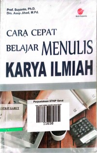 Image of Cara Cepat Belajar Menulis Karya Ilmiah