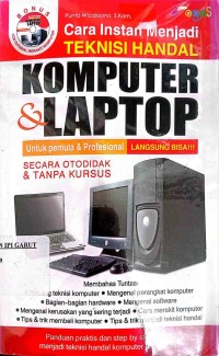 Image of Cara Instan Menjadi Teknisi Handal Komputer & Laptop