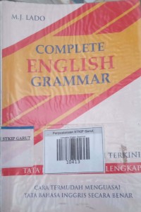 Image of Complete English Grammar