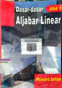 Image of Dasar-Dasar Aljabar Linear