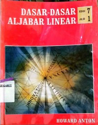 Image of Dasar Dasar Aljabar Linear