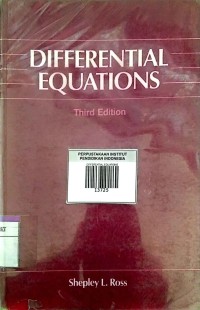Image of Diffferential Equations