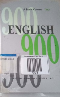 Image of English 900 A Basic Course One