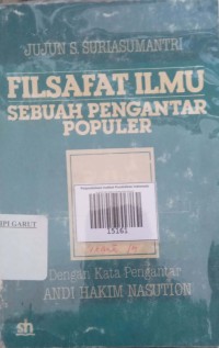 Image of FILSAFAT ILMU SEBUAH PENGANTAR POPULER