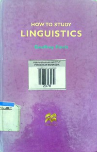 Image of How To Study Lingustics