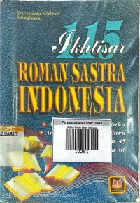 Image of Ikhtisar Roman Sastra Indonesia