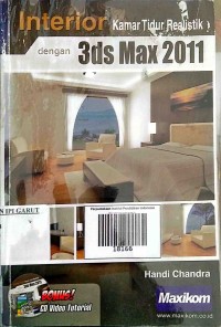 Image of Interior Kamar Tidur Realistik dengan 3ds Max 2011