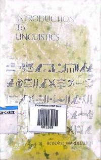 Image of Intoduction to linguistics