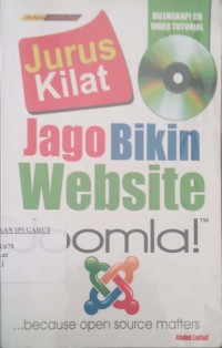 Image of Jurus Kilat jago Bikin Website Joomla!