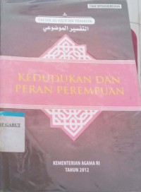 Image of Kedudukan dan Peran Perempuan