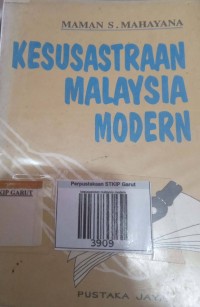 Image of Kesusatraan Malaysia Modern