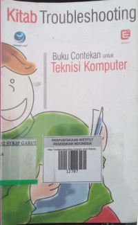 Image of Kitab Troubleshooting Buku Contekan Untuk Relevisi Komputer