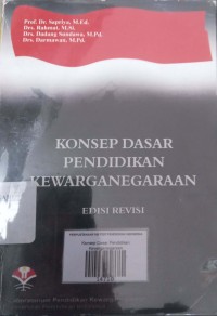 Image of Konsep Dasar Pendidikan Kewarganegaraan