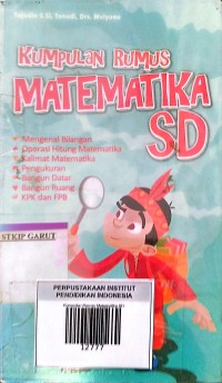 Image of Kumpulan Rumus Matematika SD