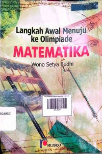 Image of Langkah Awal Menuju ke Olimpiade Matematika