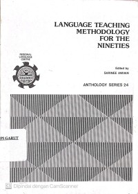 Language Teaching Methodology For The Nineties