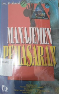 Image of Manajemen Pemasaran