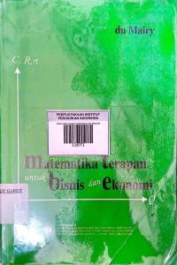 Image of Matematika Terapan Untuk Bisnis dan Ekonomi