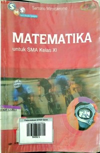 Image of Matematika untuk SMA Kelas XI
