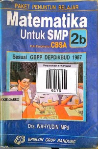 Image of Matematika untuk SMP 2b