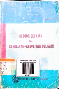 Image of Metode Belajar dan Kesulitan-Kesulitan Belajar