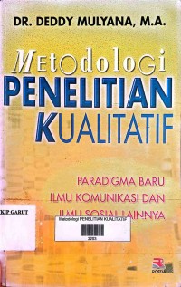 Image of Metodologi Penelitian Kualitatif