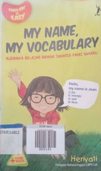 Image of My Name My Vocabulary