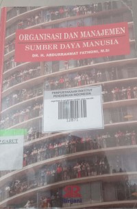 Image of Organisasi Dan Managemen Sumber Daya Manusia