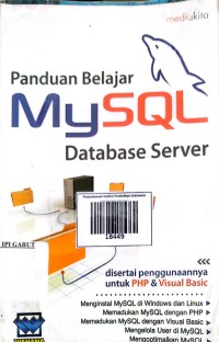 Image of Panduan Belajar MySQL Database Server
