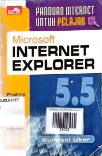 Image of Panduan Internet Untuk pelajar Microsoft Internet Exploler 5.5