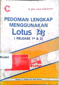 Image of Panduan Lengkap Menggunakan Lotus 123 (Release 1A & 2)