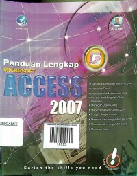 Image of Panduan Lengkap Microsoft  Access 2007