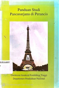 Panduan Studi Pascasarjana di Perancis