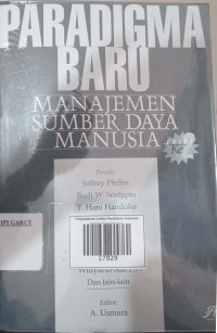 Image of Paradigma Baru Manajemen Sumber Daya Manusia