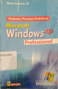 Image of Pedoman Panduan Praktikum Microsoft Windows xp Professional