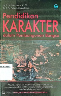 Image of Pendidikan Karakter dalam Pembangunan Bangsa